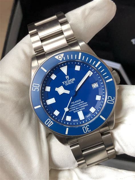 tudor plagos|tudor pelagos blue dial.